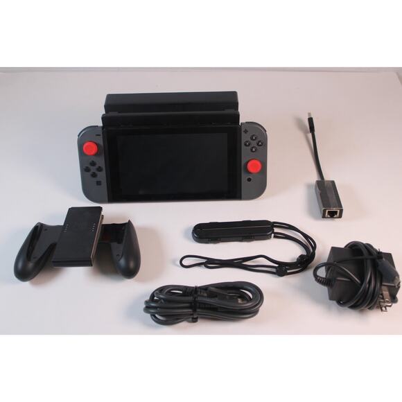 Nintendo Switch 32GB Handheld Console HAC-001, W/ memory card, complete
